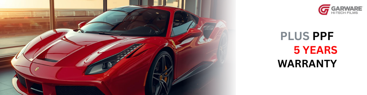 Garware Plus PPF 5 years warranty at 3D Auto Artist Bangalore