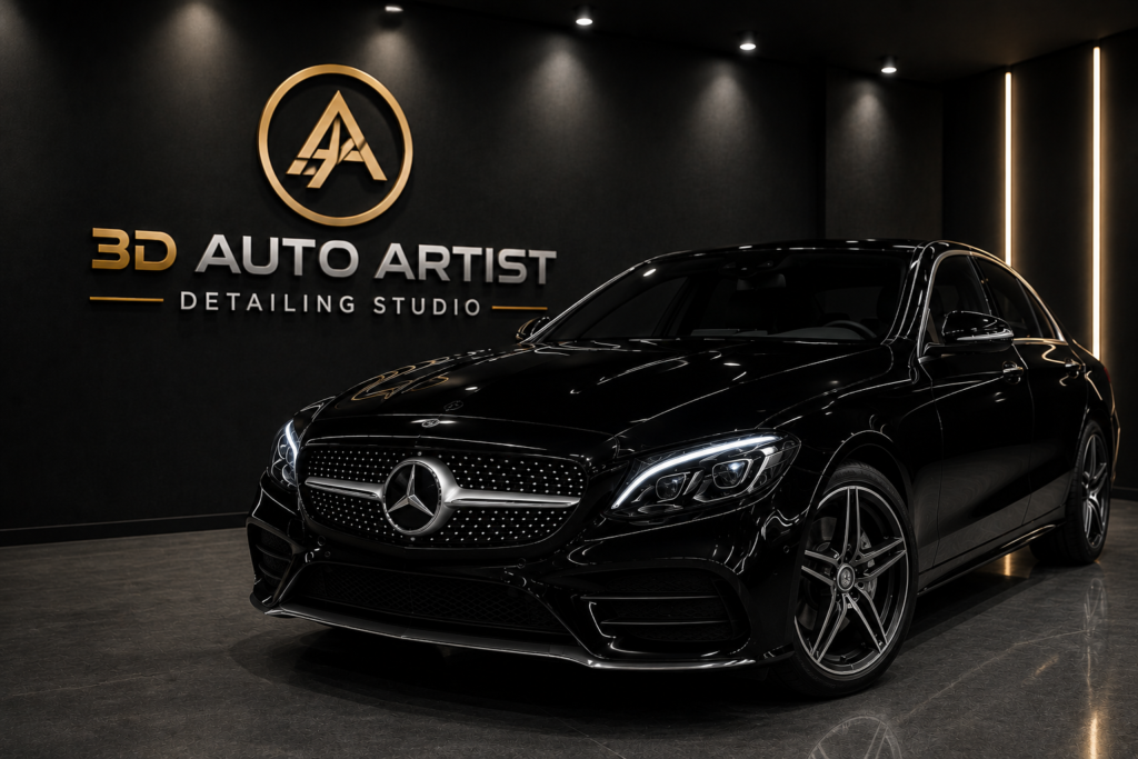 Mercedes-Benz C-Class with Paint Protection Film by Auto Artist