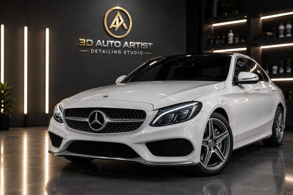Mercedes-Benz C-Class with Paint Protection Film by Auto Artist